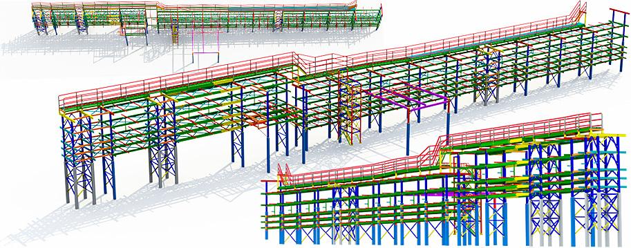 Pipe Rack Detailing