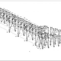 Canopy Structure Steel Detailing