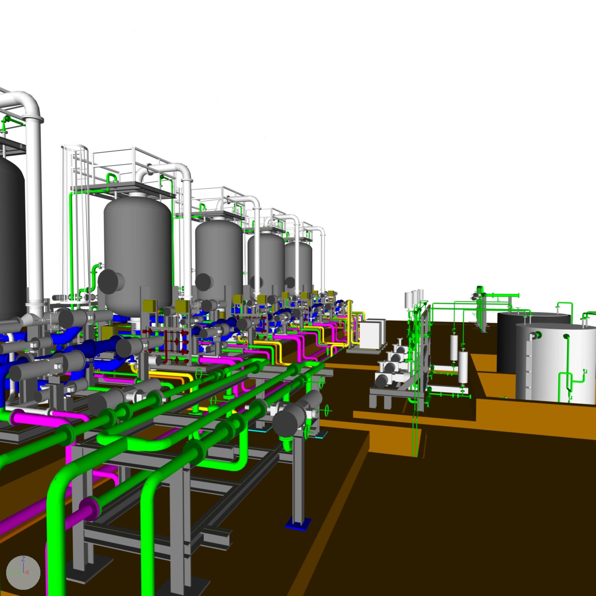 Industrial Project Piping Process Design