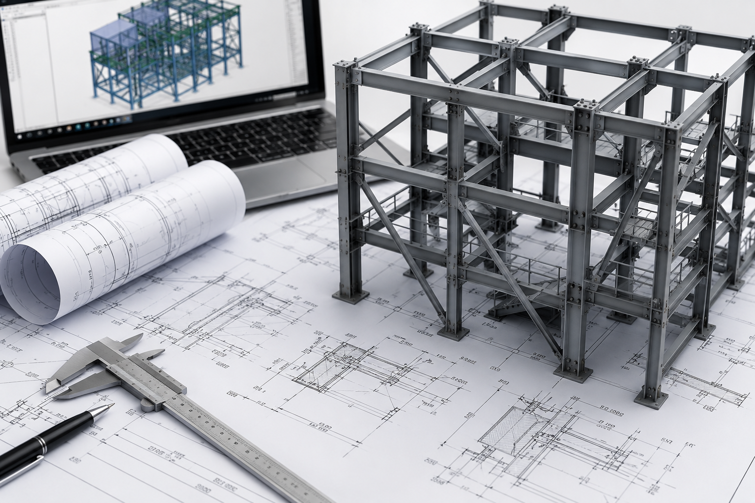 Global Detailing Consultant-Steel Detailing Drafting Company Inner page model